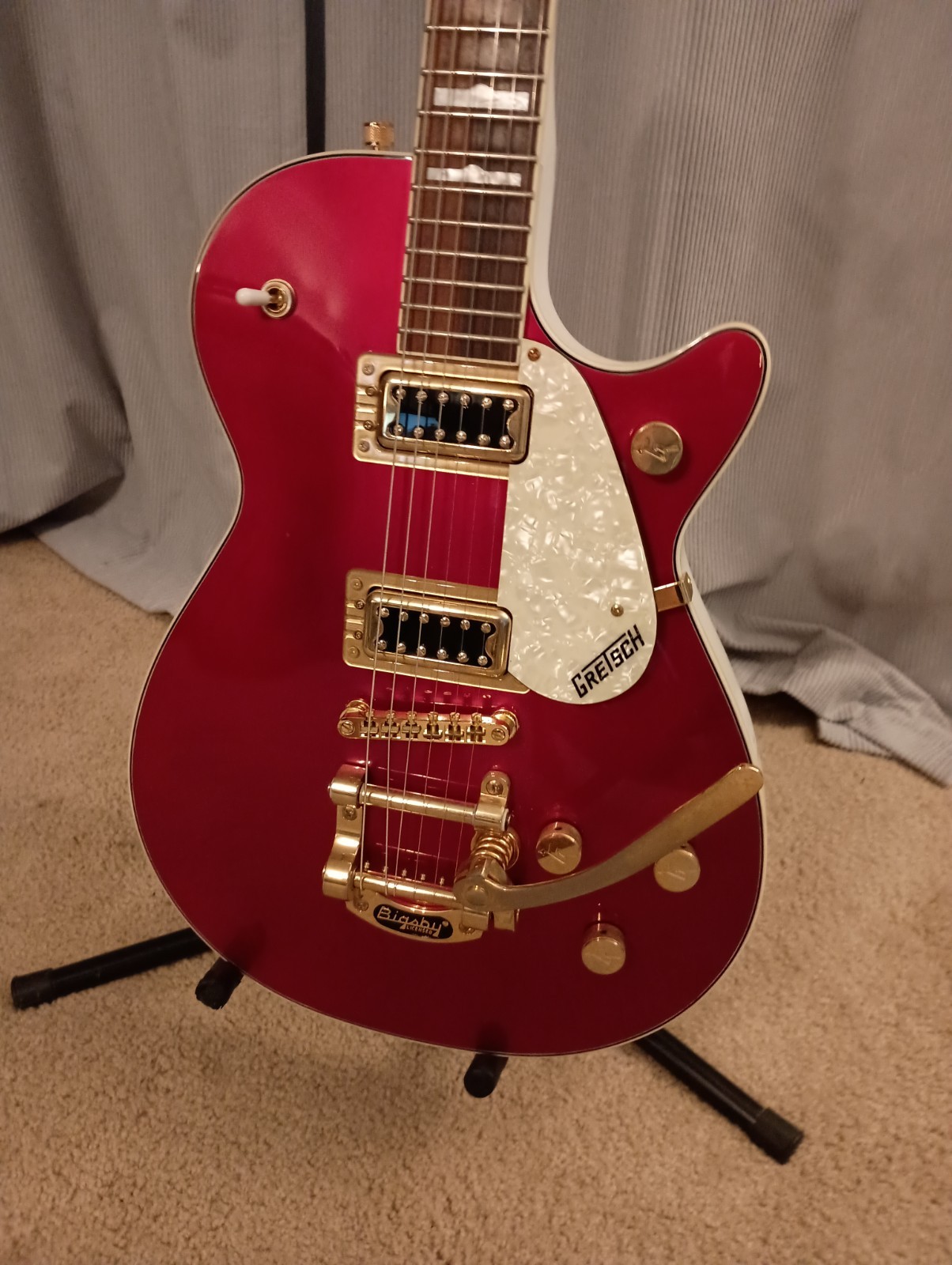 Gretsch Limited Edition Pro Jet Candy Apple Red w/Gretsch hard case G5434TG