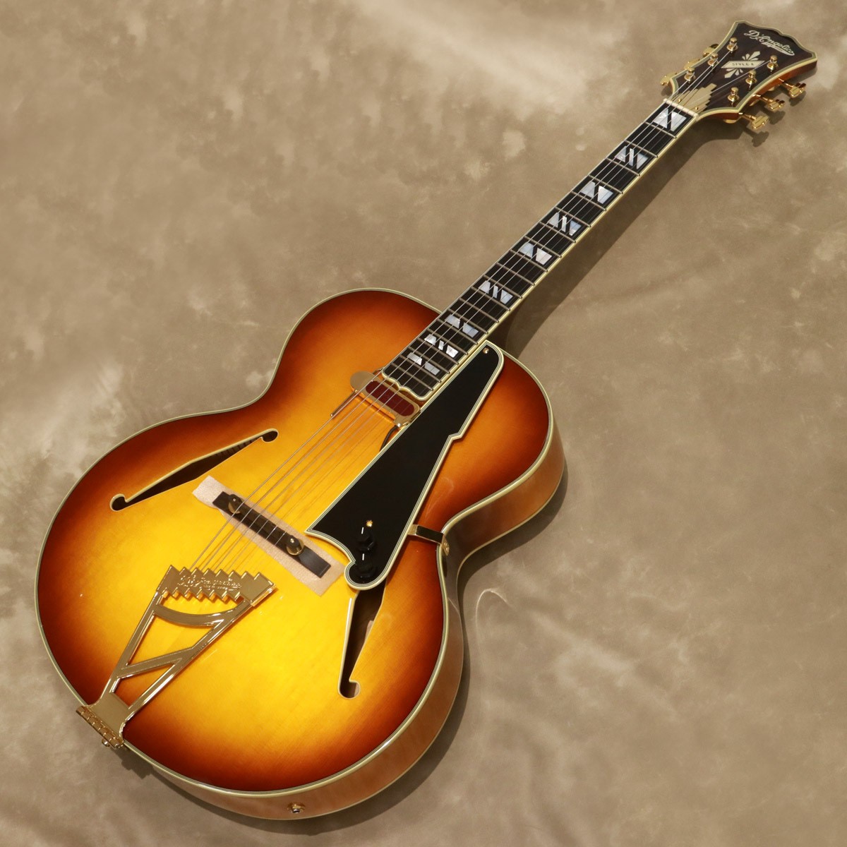 D’Angelico Excel Style B, Dark Iced Tea Burst New Electric Guitar