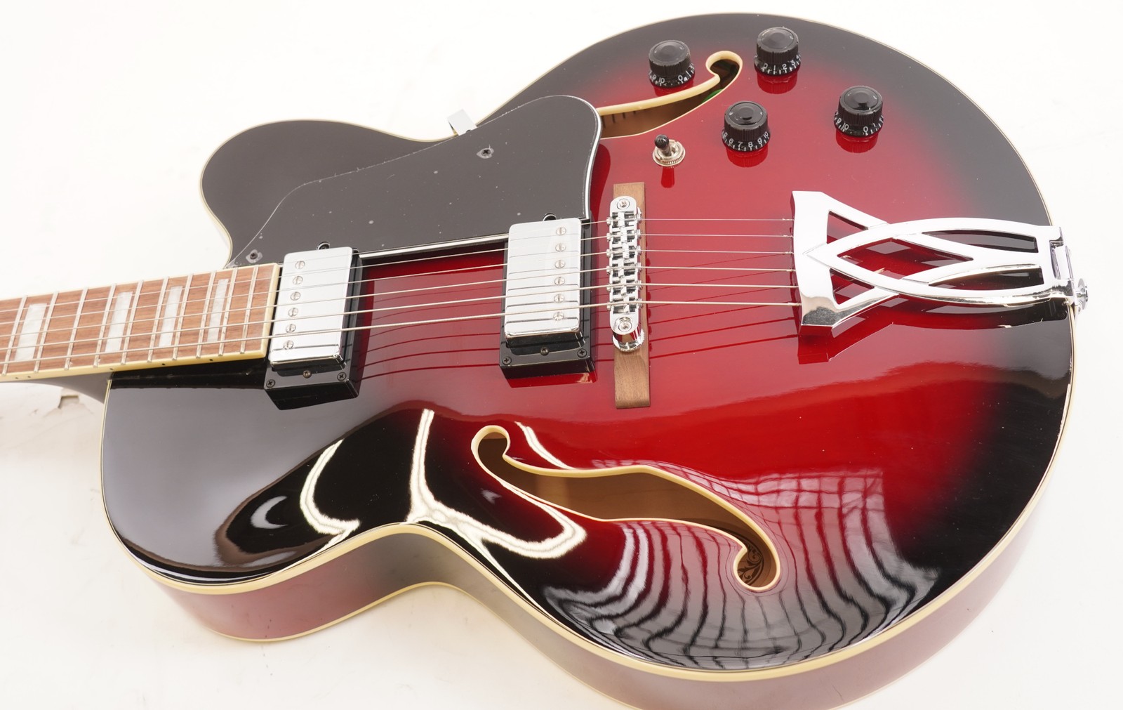 Ibanez AF Artcore 6-String Electric Guitar (Transparent Red Sunburst)