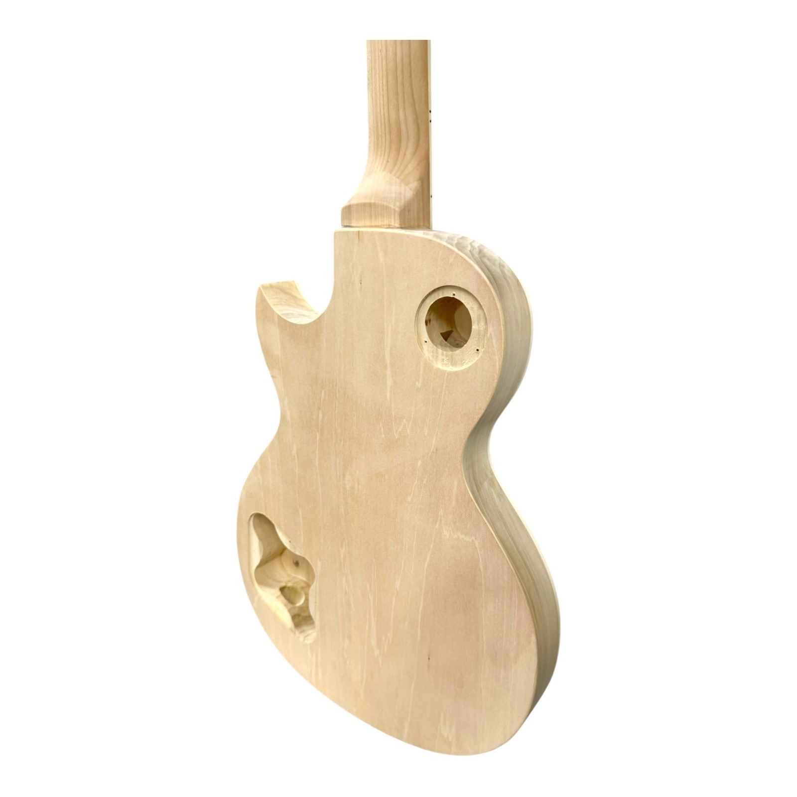 Haze E238DIY Arched Top Solid Basswood Body Maple Set-Neck HLP Electric Guitar