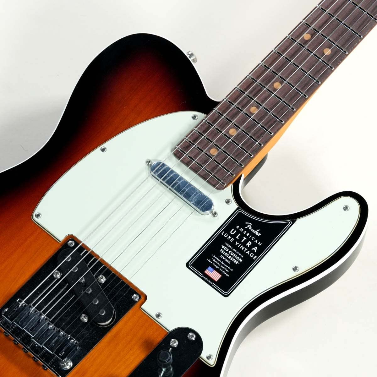 Fender American Ultra Luxe Vintage 60s Telecaster Custom Rosewood 3-Color #GG5uv