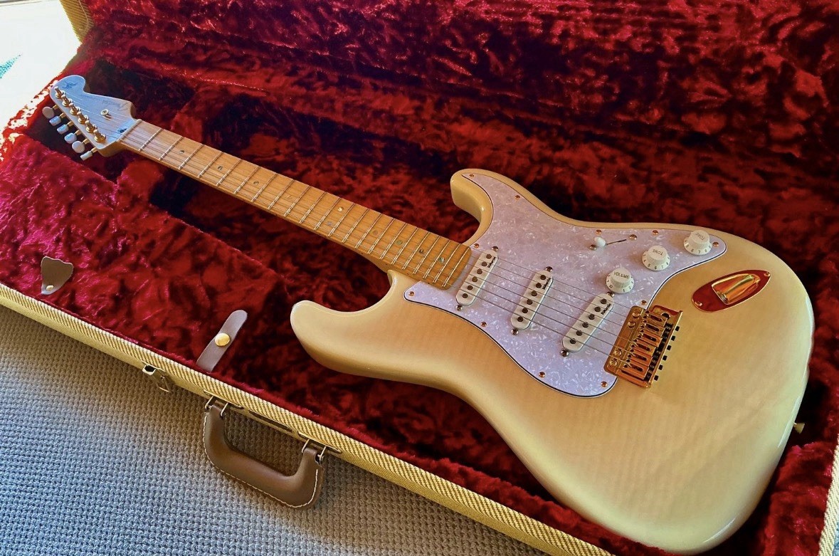 ‘07 Fender | Strat | Richie Kotzen Sig | Mary Kaye Style See-Thru White | Japan