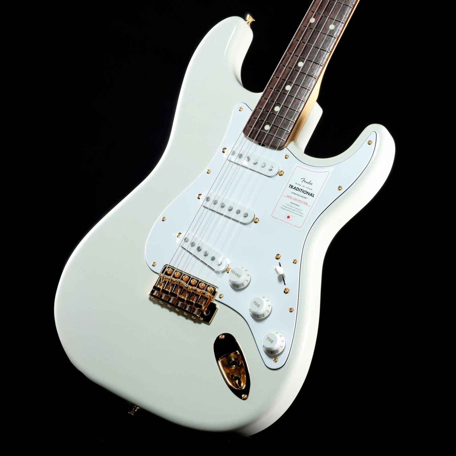 Fender MIJ Traditional 2025 collction 60s Stratocaster Rosewood White Pearl
