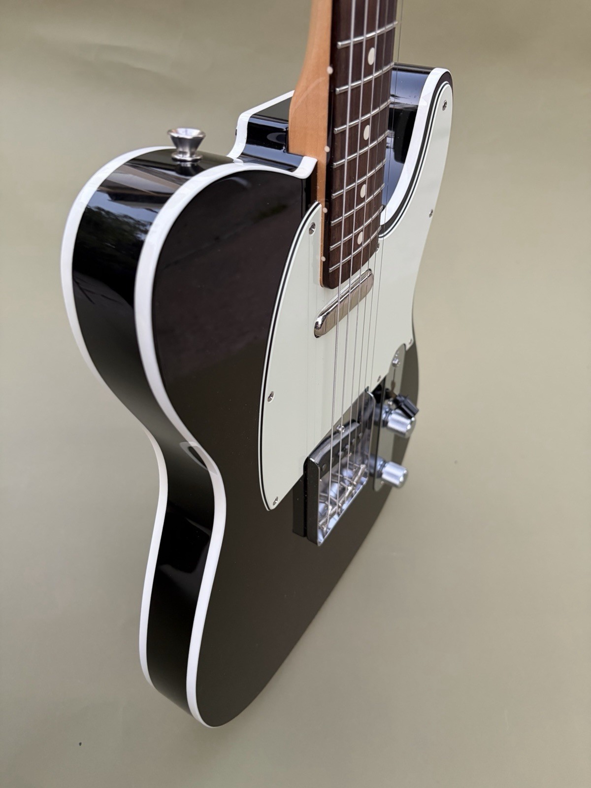 Fender MIJ Heritage 60s Telecaster Custom Black Double Bound w/ Case
