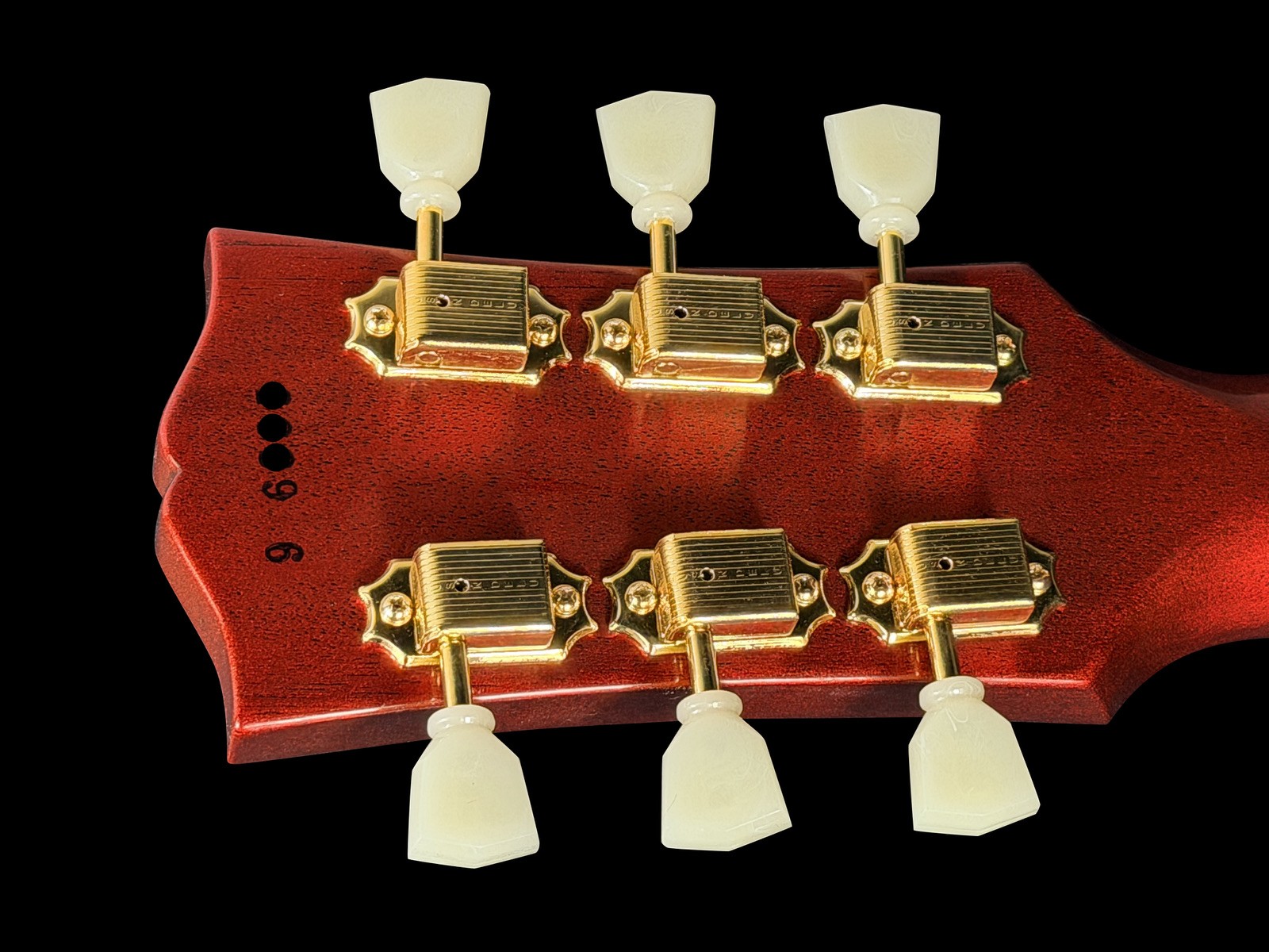 2026 GIBSON LES PAUL ’59 CUSTOM SHOP CHAMBERED 1959 FLAME TOP ~ CANDY RED TIGER