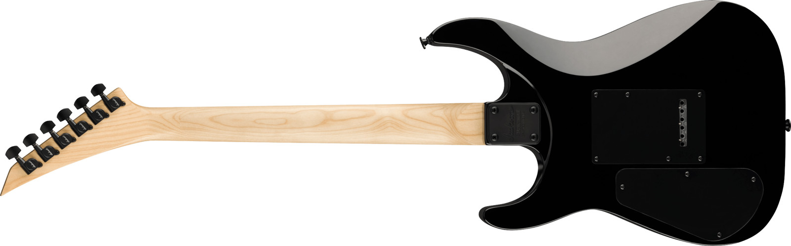 Jackson JS Series Dinky JS20 DKQ 2PT Amaranth Fingerboard Transparent Black Burs