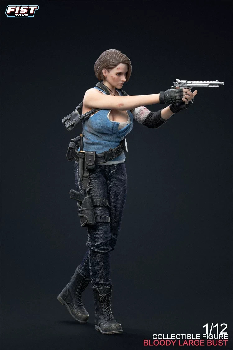 Presale** Fist Toys Jill Valentine Doomsday cop Bloody Version (Large bust)