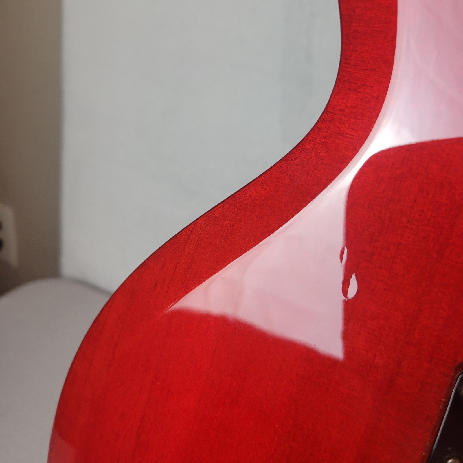 IBANEZ GIO GAX70 Electric Guitar Transparent Red W/ Case Tuner Starter Kit