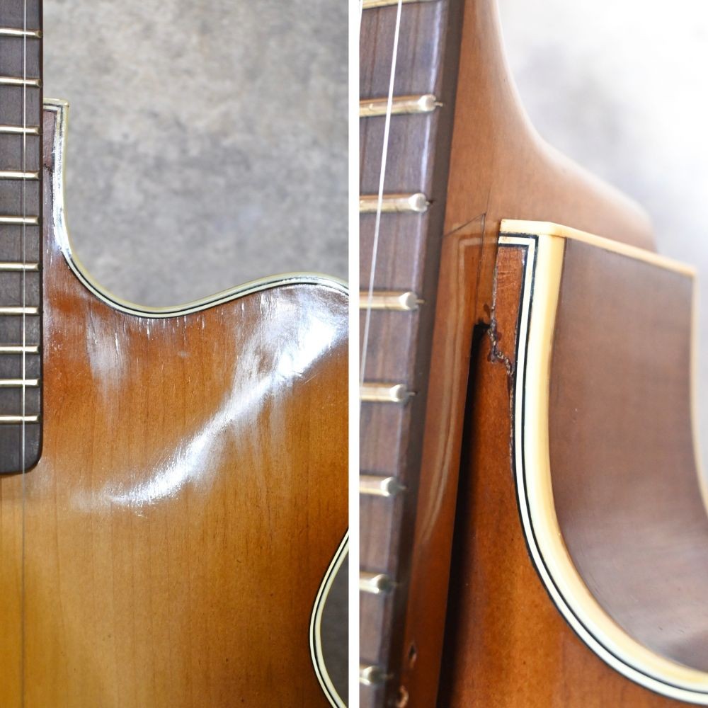 Hofner 455 Archtop Vintage 1950s Electric Guitar