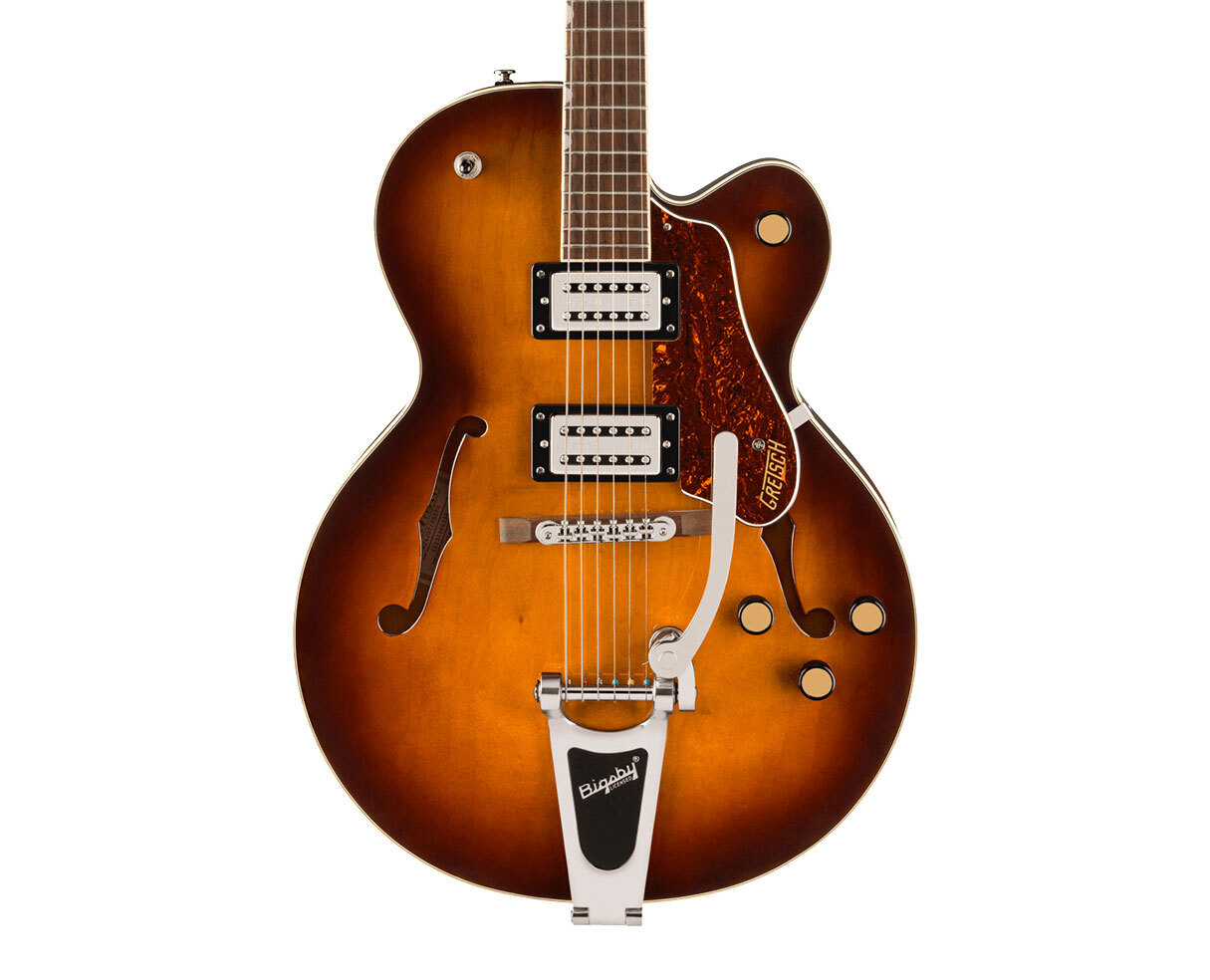 Gretsch G2420T Streamliner Hollow Body w/Bigsby – Robusto Burst