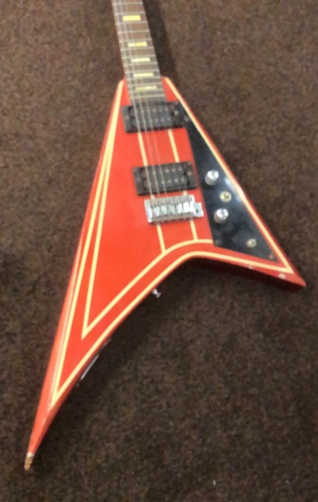 Hondo H770 Formula 1 Electric Vintage Project Guitar – As Is – As shown!