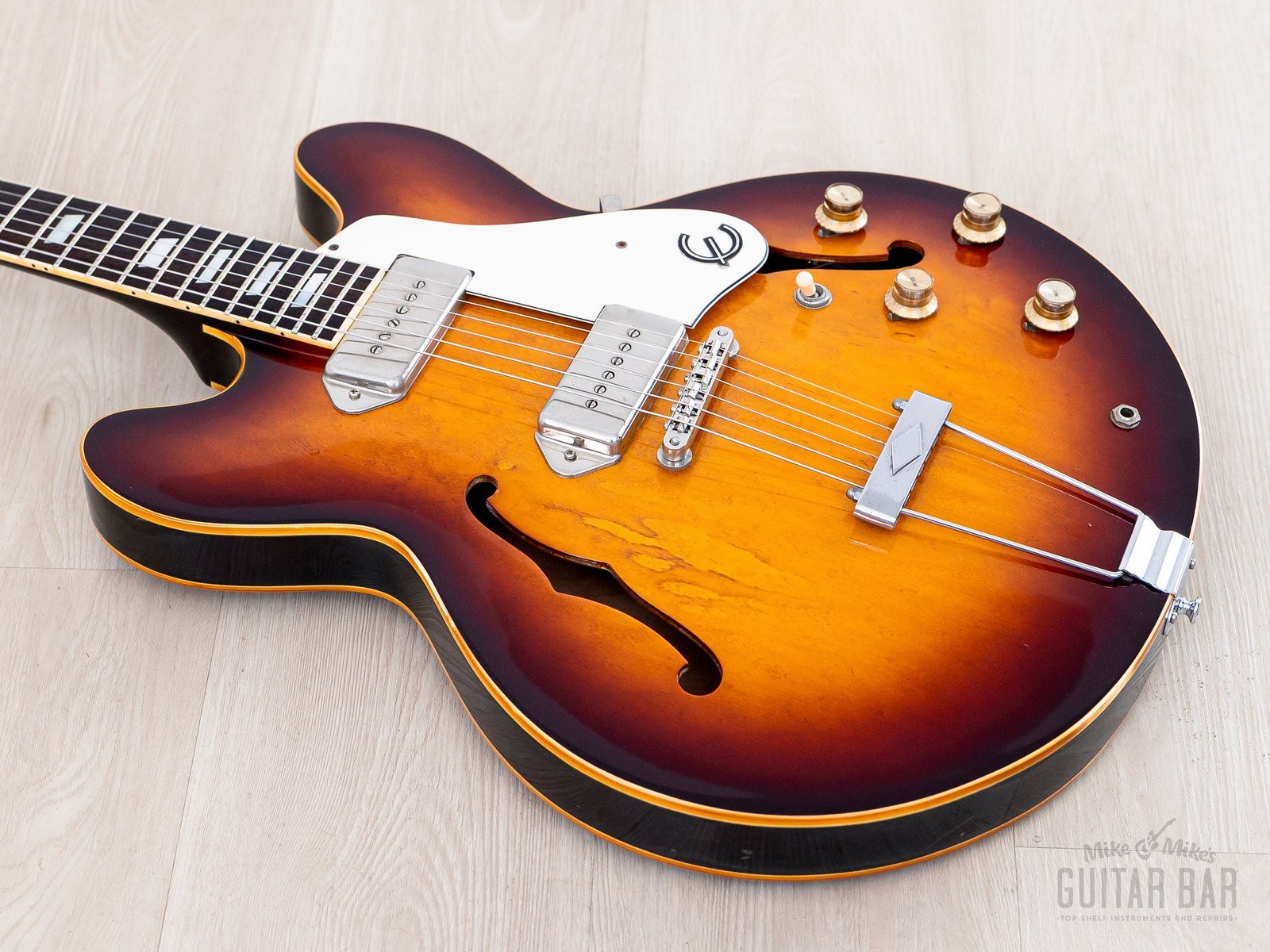 1991 Epiphone Casino Vintage Guitar Sunburst Pre-Elitist, Japan Terada