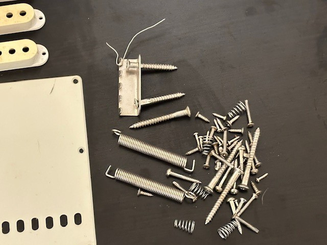 Fender Squier Bullet Stratocaster Parts Lot (Untested)