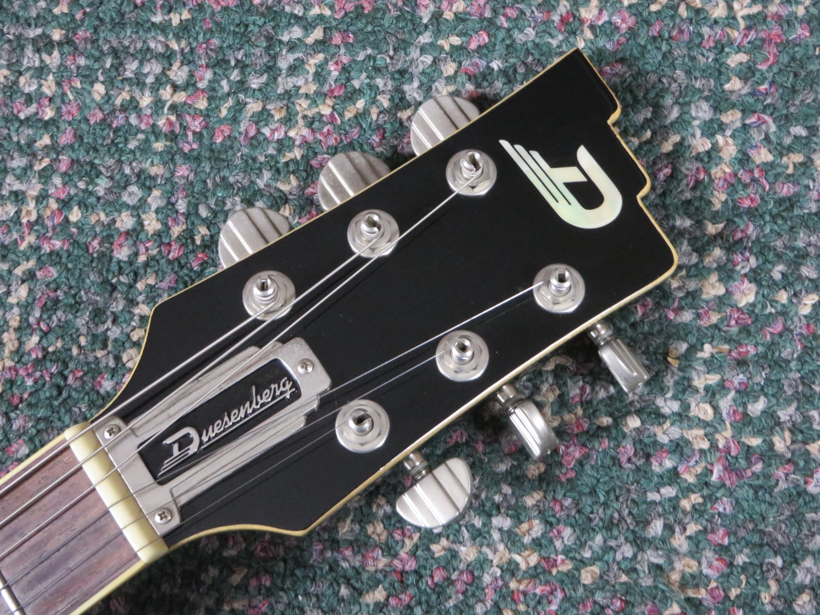 2013 Duesenberg Starplayer TV Semi-Hollow Black! w/OHSC