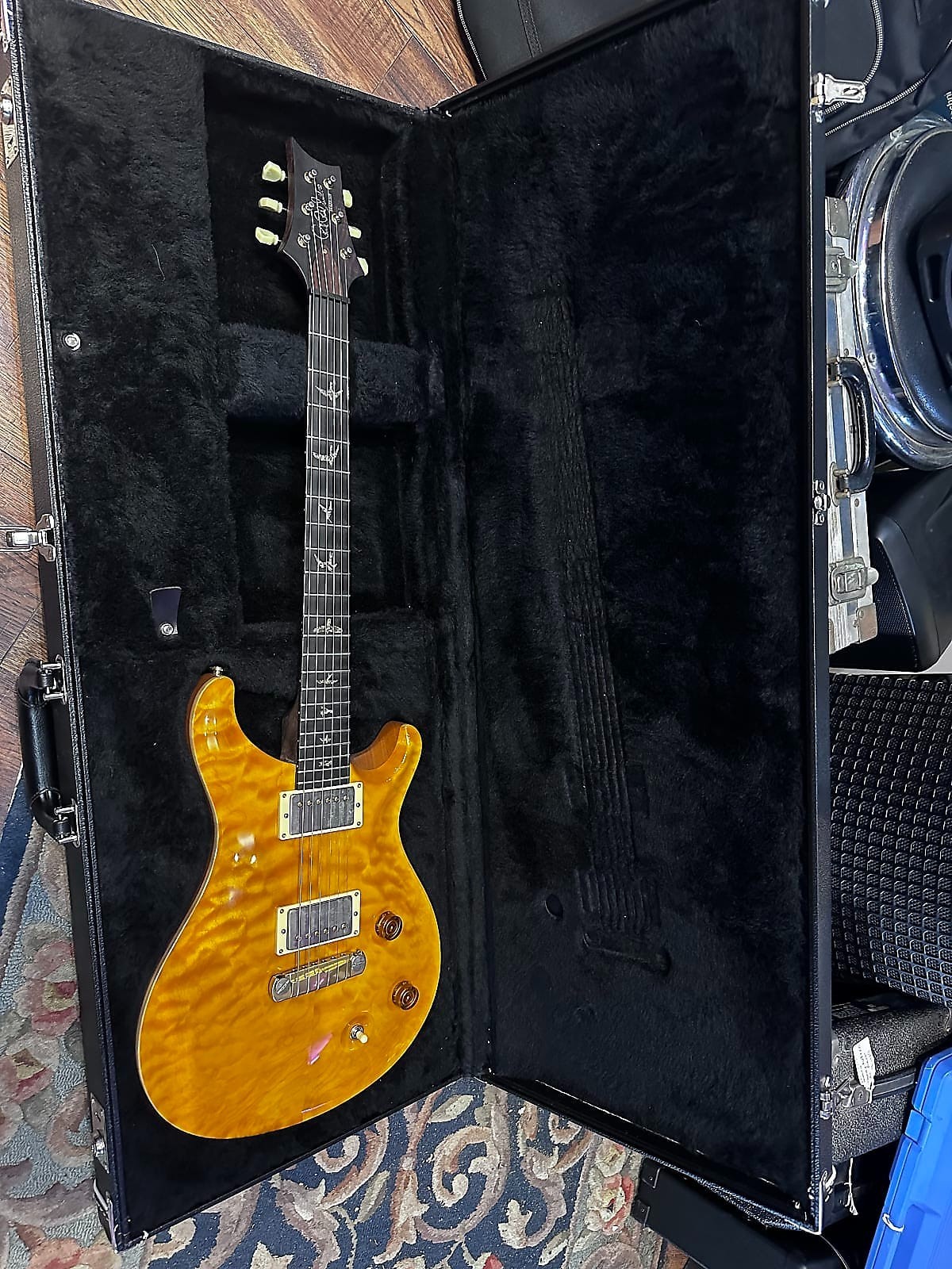 PRS McCarty Special Edition – Ten Top Quilt – Santana Yellow – BrazilianRosewood