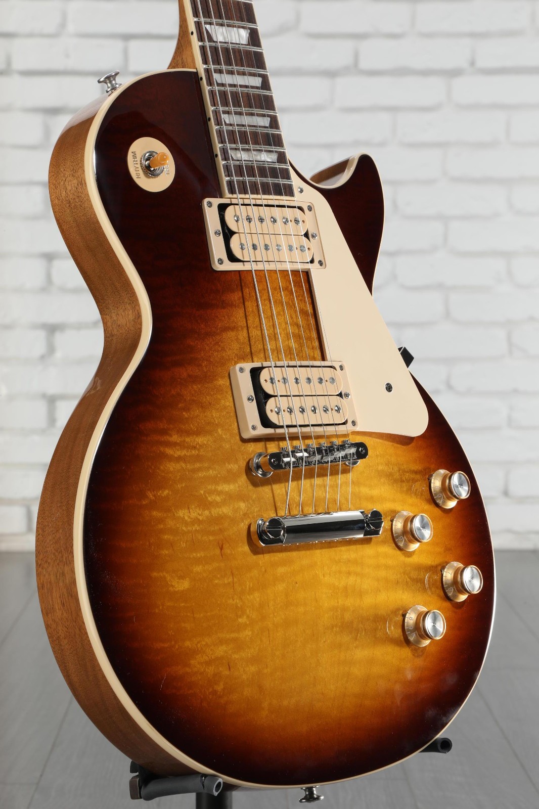 Gibson Les Paul Standard ’60s Double Trouble Electric Guitar – Vintage Tobacco