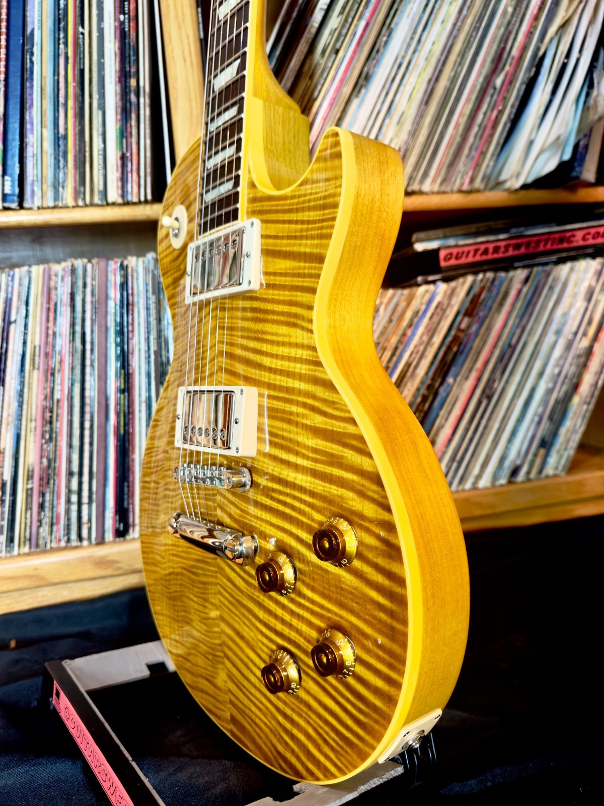 1997 Gibson Custom Shop Les Paul Classic • natural • Korina body • Korina neck