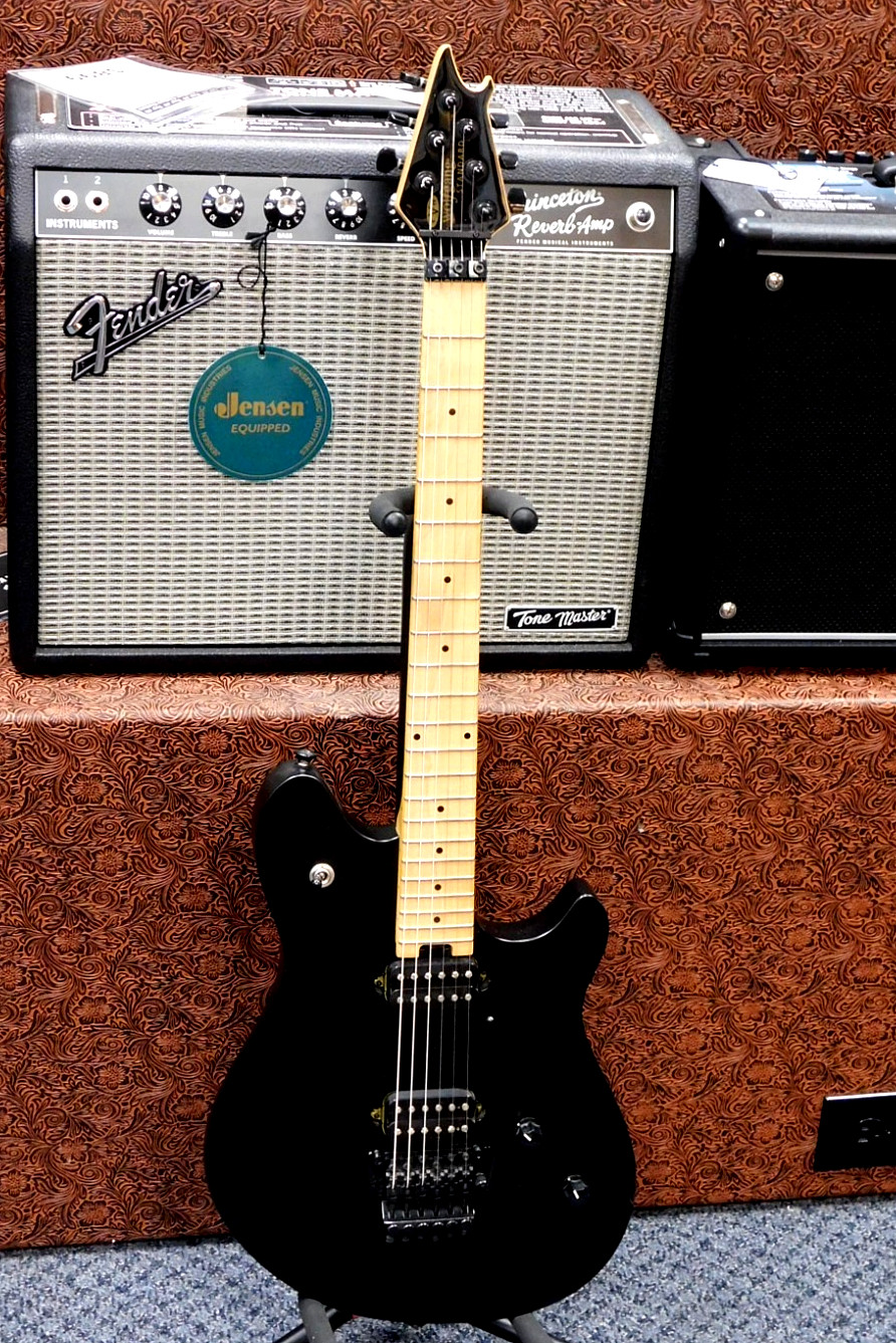 2016 EVH Wolfgang WG Standard Electric Guitar! Stealth Black Finish! VERY NICE!!