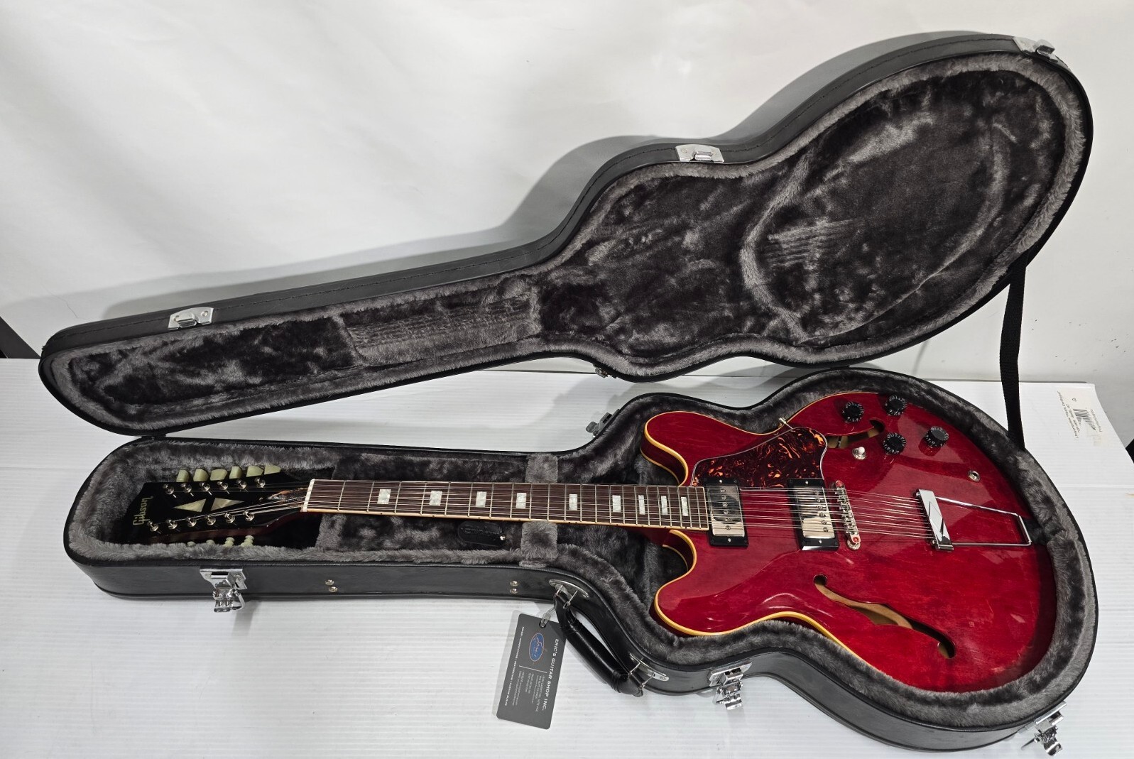 Vintage 1968 Gibson ES-335 TDC 12-String Electric Semi-Hollow Guitar Cherry