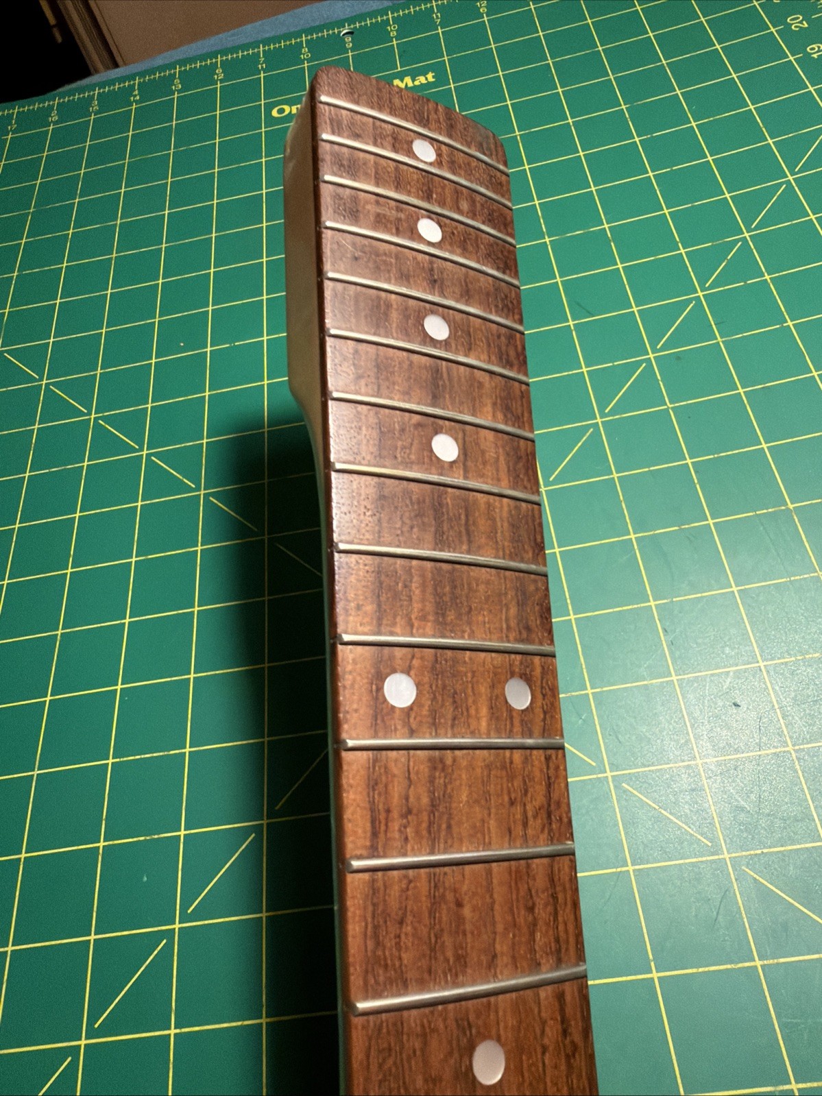 Fernandes TE-3 guitar neck Telecaster tuners rosewood 21 fret clean