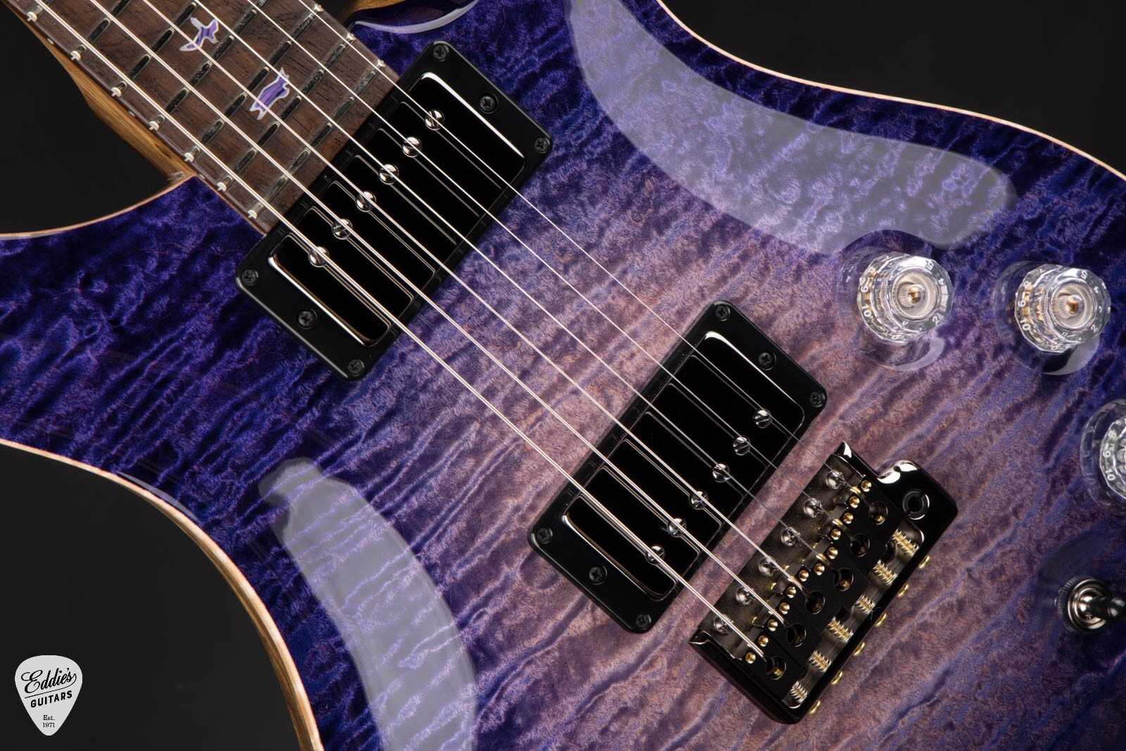 PRS Private Stock #11884 DGT (David Grissom Trem) – Purple Glow #403844