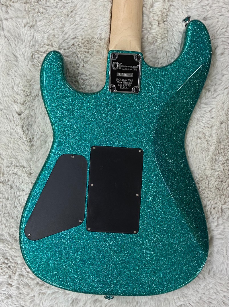 Pro-Mod San Dimas Style 1 HSS FR M electric guitar, Maple Fingerboard,Aqua Flake