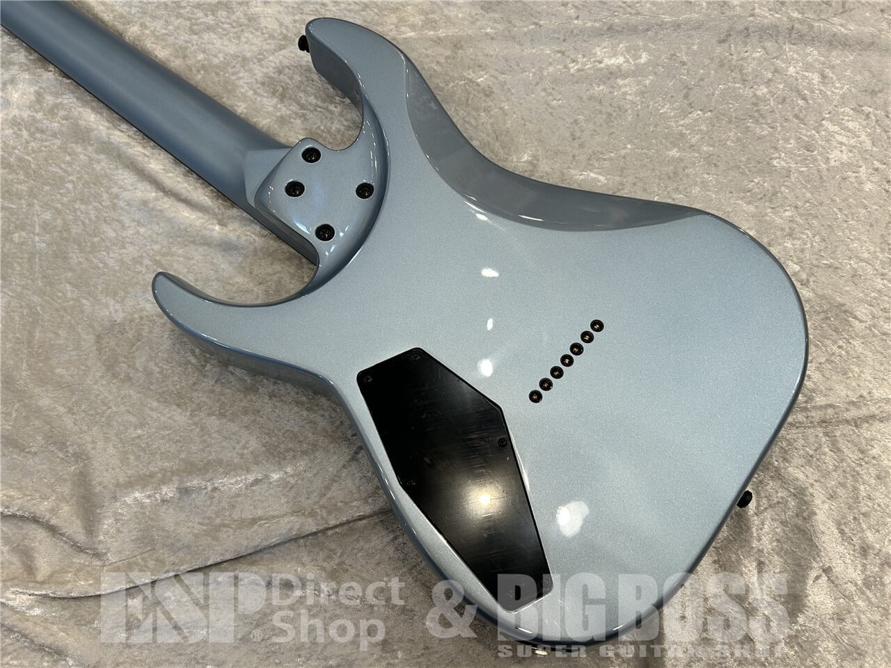 Edwards E-M-II-7 Ice Blue Metallic Used Electric Bass Guitar