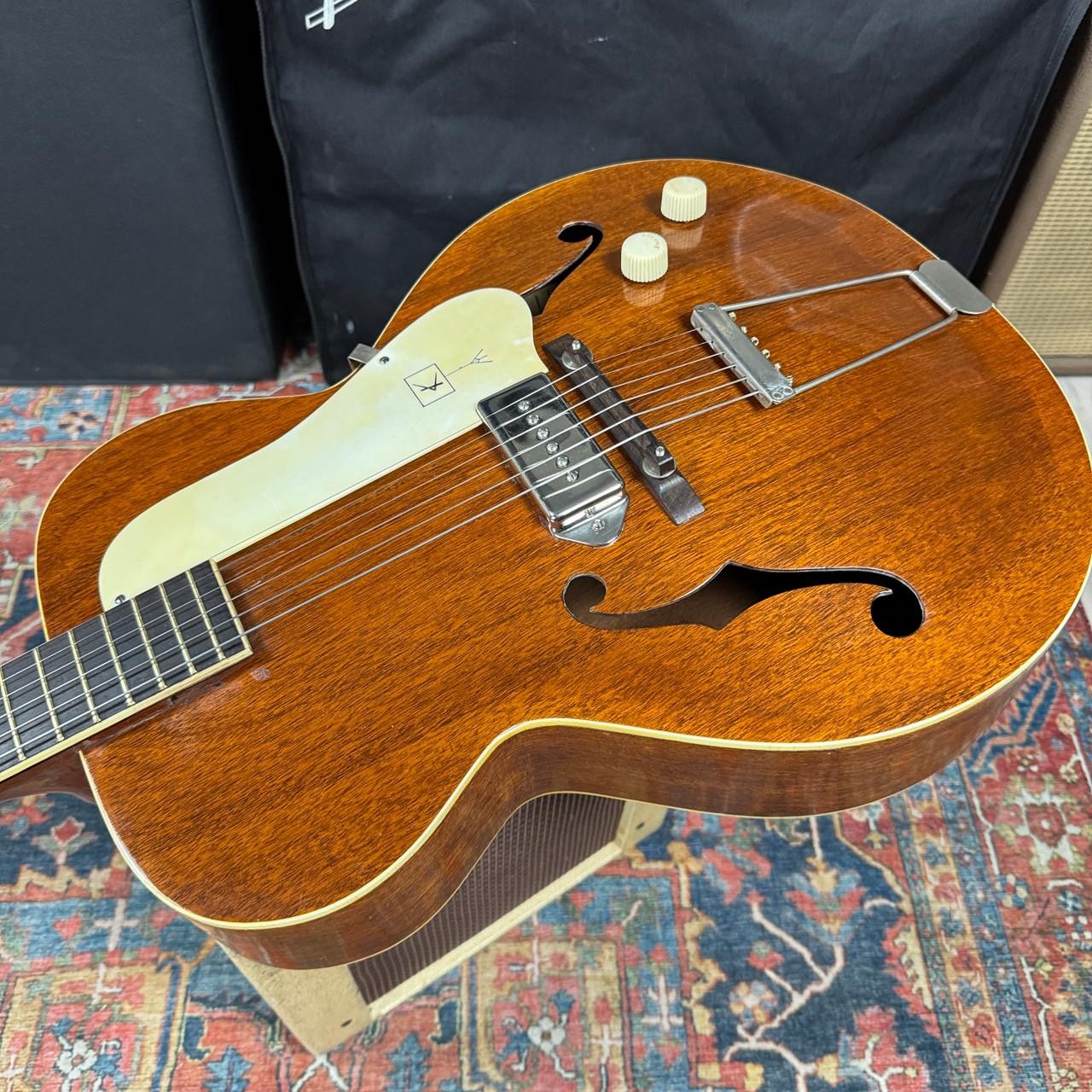 *Video* 1960’s Kay N-1 Hollowbody w/Fralin P-90 Mahogany