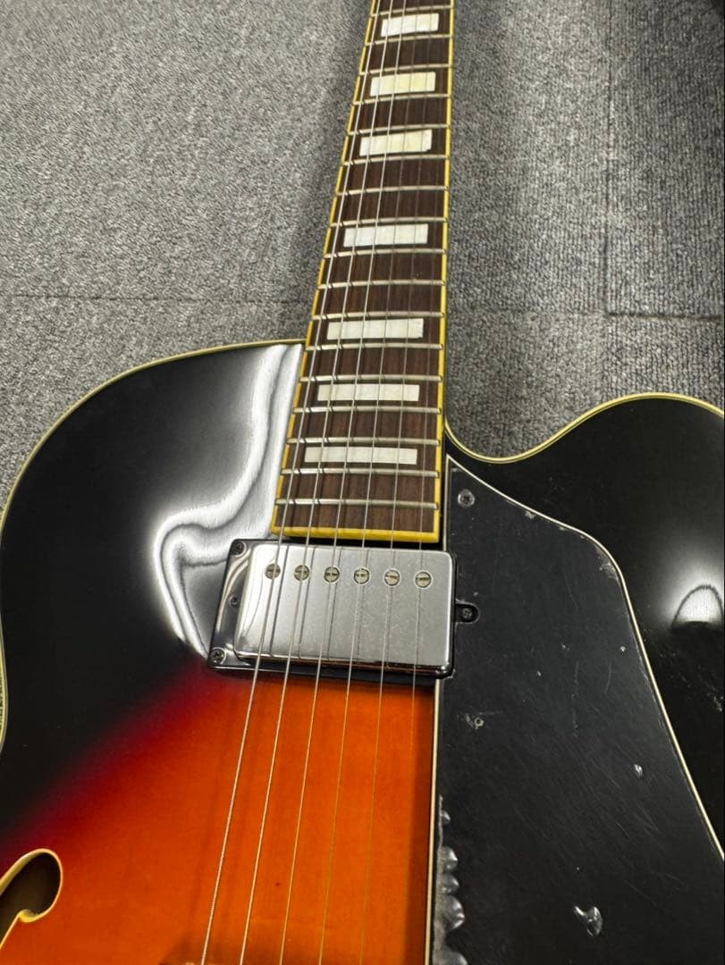 Ibanez AF75 BS electric guitar with genuine soft case