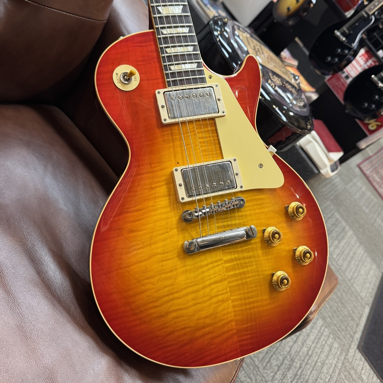 Gibson Custom Shop 1959 Les Paul Standard Reissue VOS Washed Cherry 951092 3.8kg
