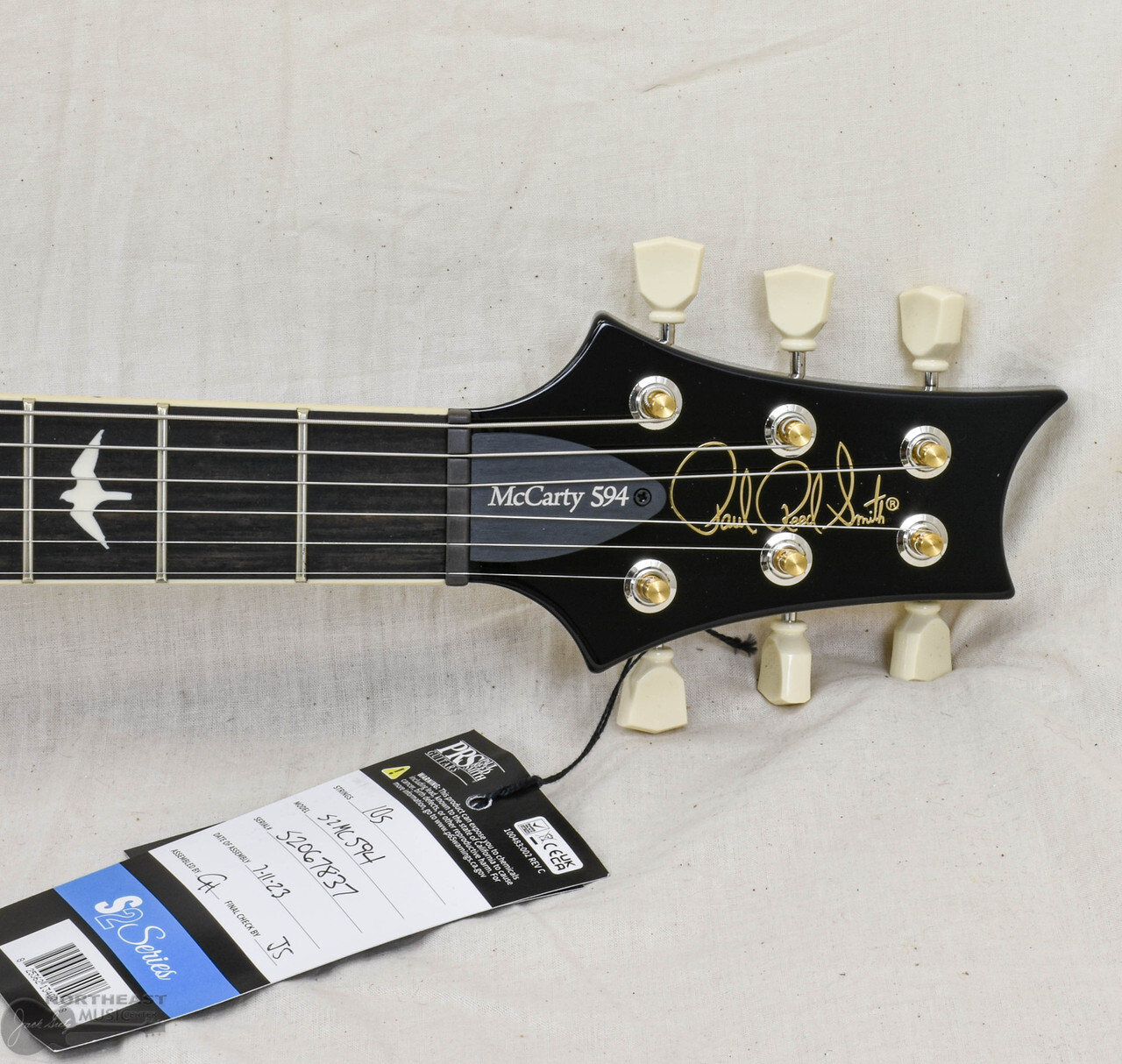 PRS Guitars S2 McCarty 594 NEMC Exclusive – Black Amber (s/n: 7837)