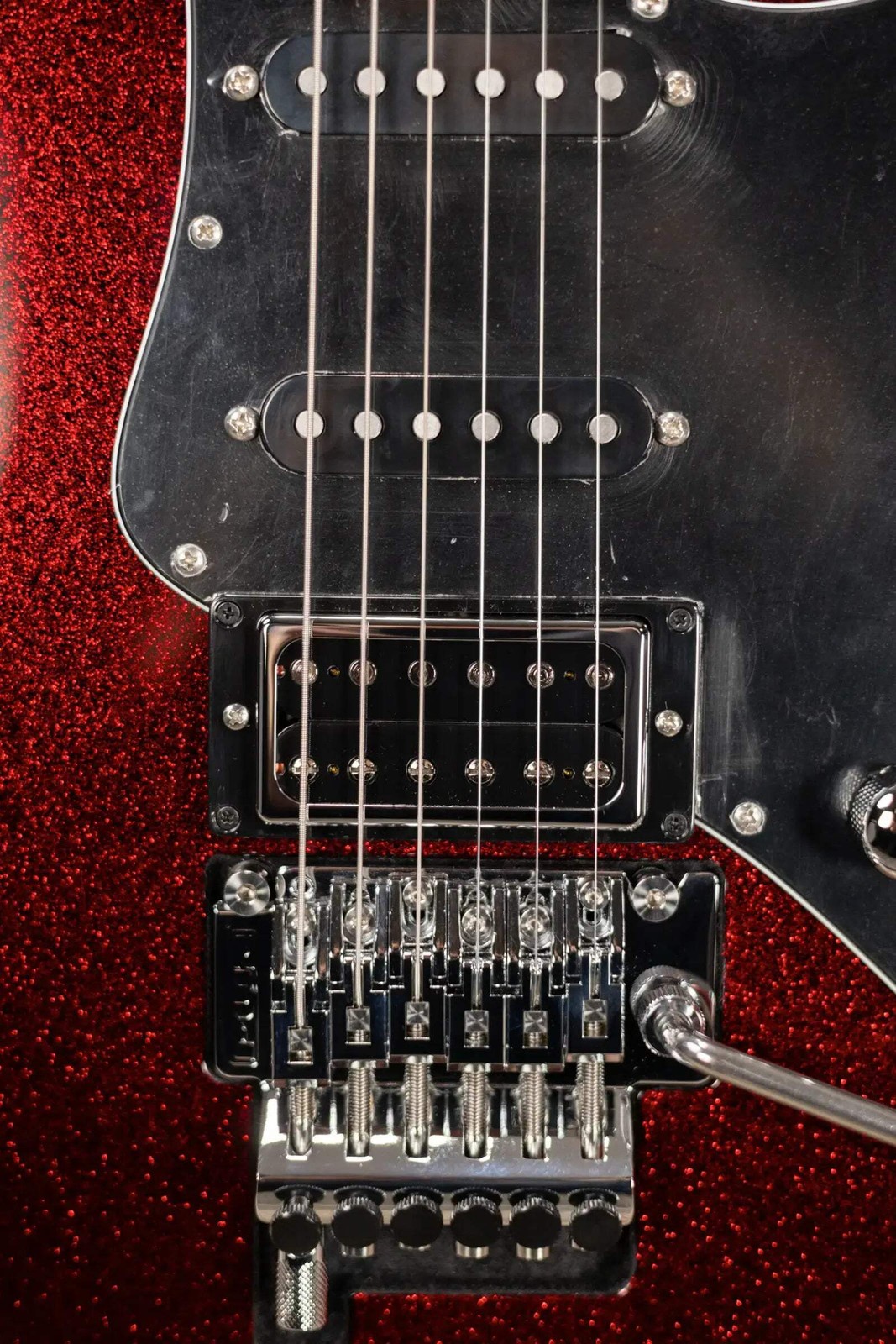 Suhr Pete Thorn Custom HSS Electric Guitar – Red Sparkle