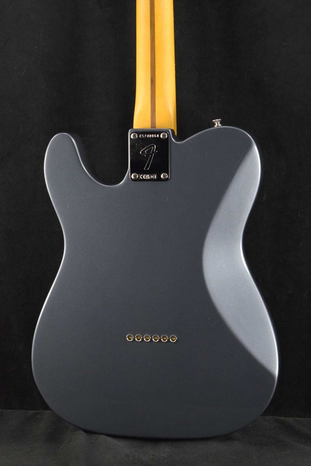 Fender Chris Shiflett Cleaver Telecaster Deluxe Charcoal Frost Metallic Rosewood