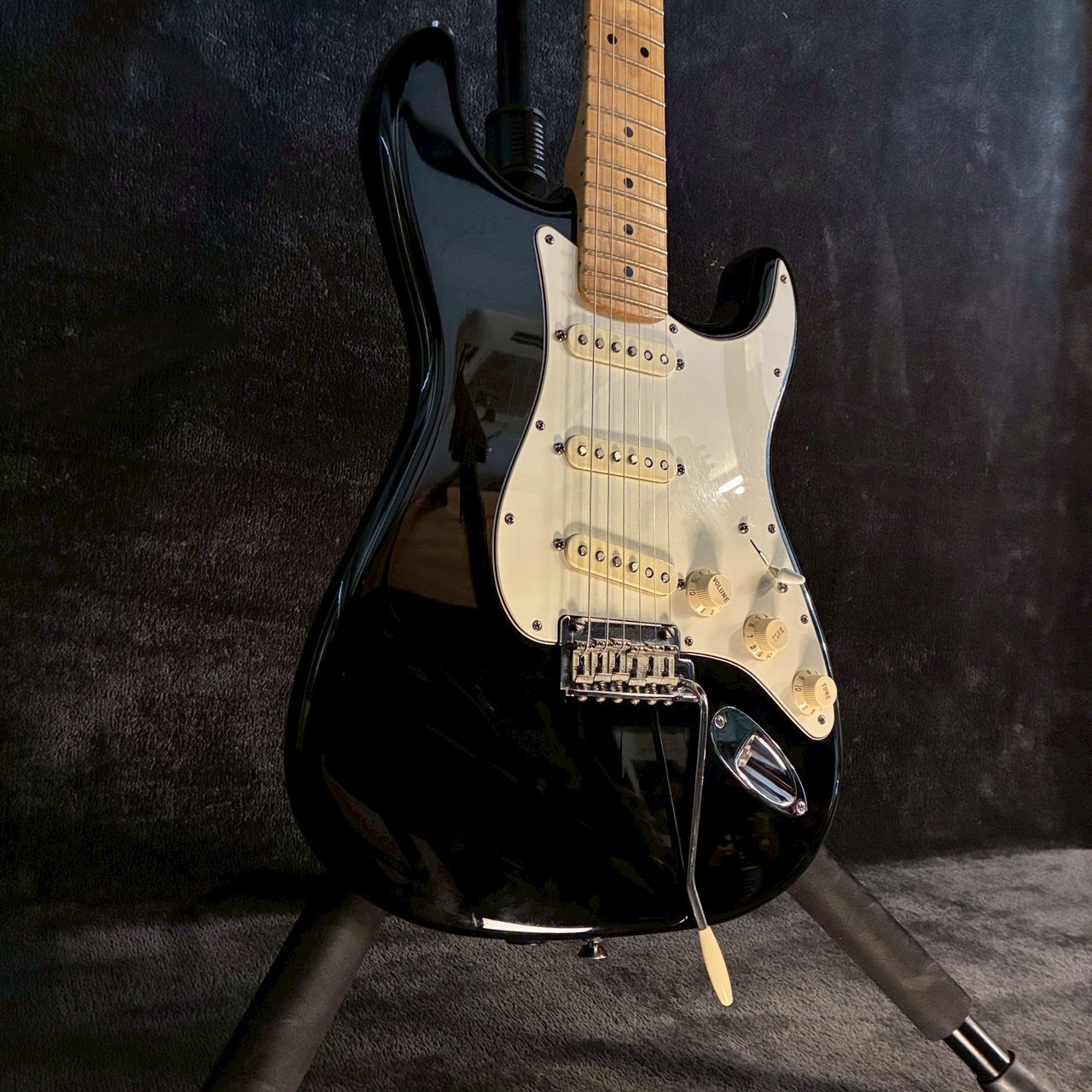 Fender USA American Standard Stratocaster 2014 Black【3.66kg】