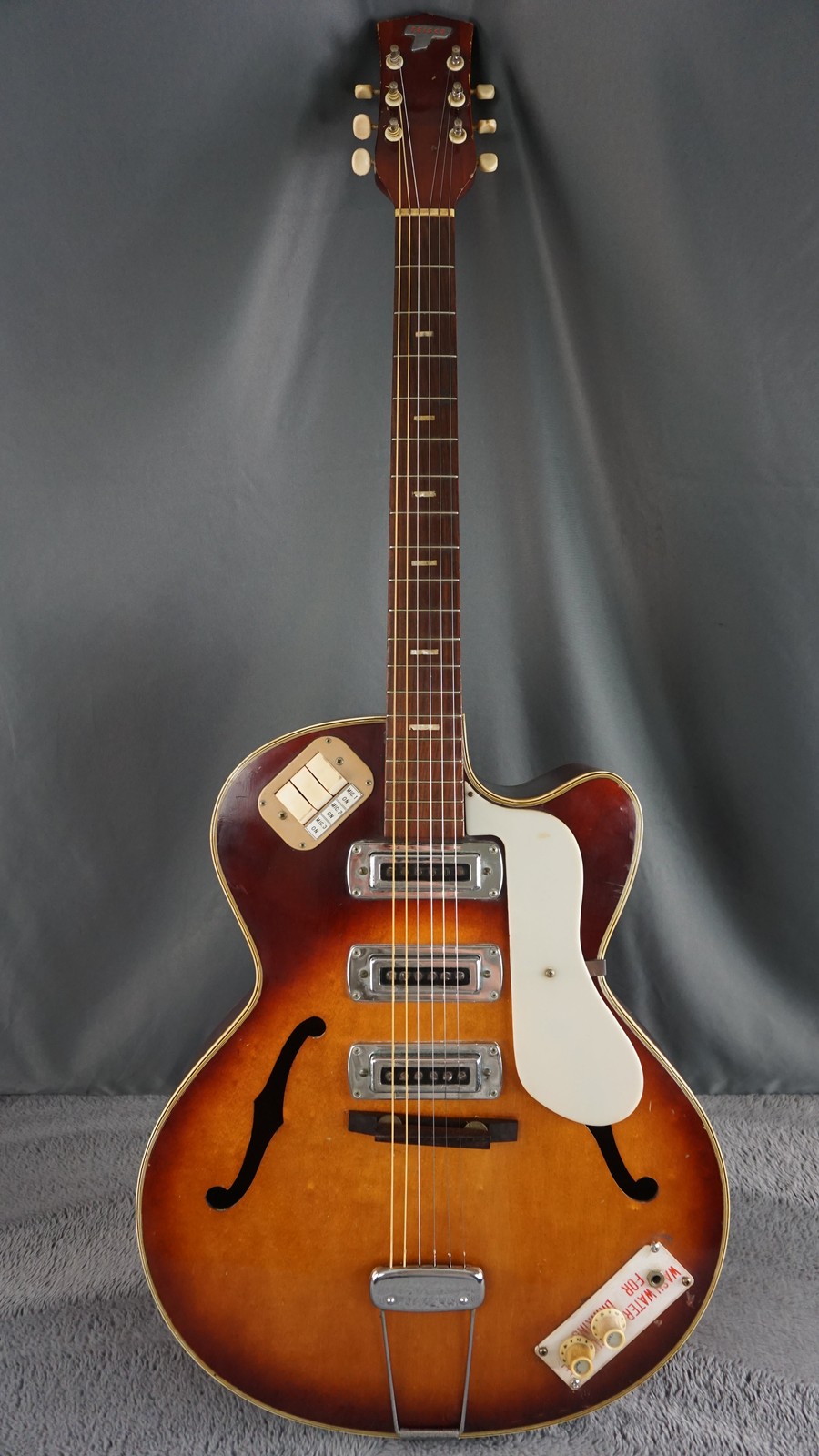 Teisco EP-17 1960s – Tobacco Burst