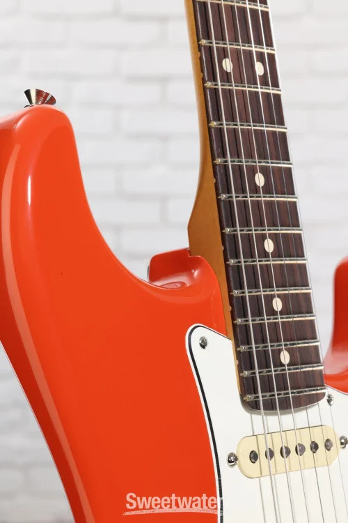 Fender Player II Stratocaster HSS Electric Guitar – Rallye Orange with Rosewood