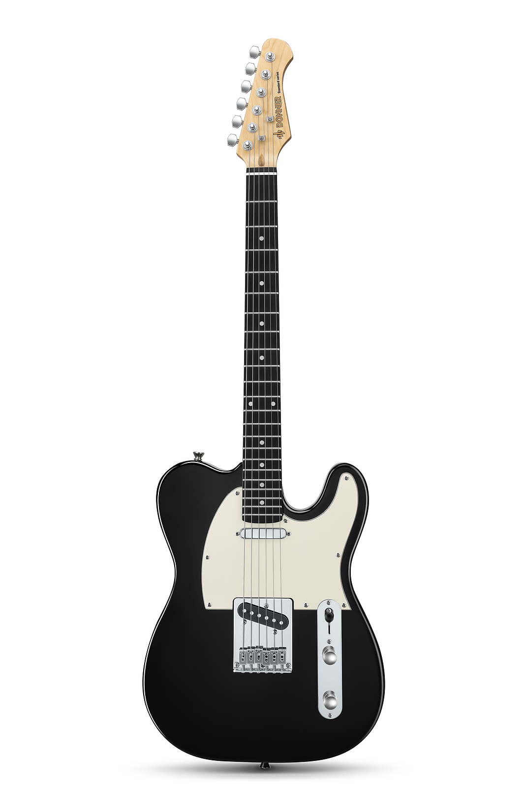 🎸 Donner DTL-100 Electric Guitar With Gig Bag Full Size Solid Body Glossy Black