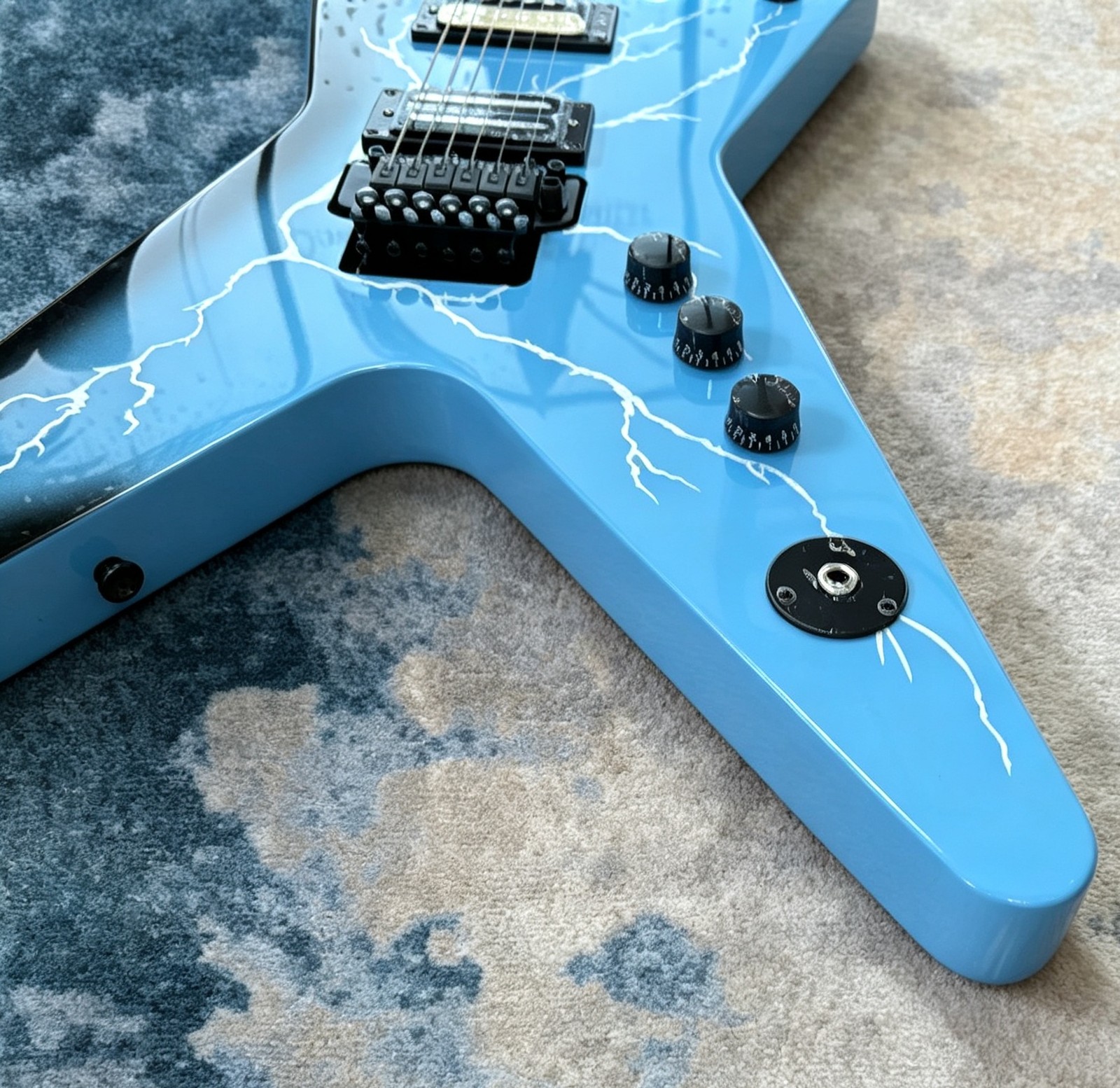 Ship US Dean Dimebag Darrell Electric Guitar Rosewood Fingerboard With FR Bridge