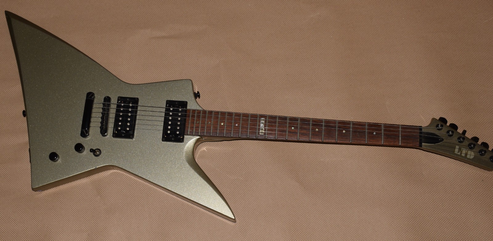 ESP LTD Explorer ELECTRIC GUITAR EX-50 SILVER TITANIUM COLOR?