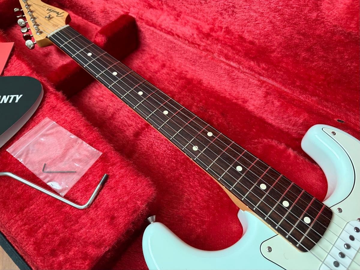Fender Stratocaster Heritage 60s Sonic Blue MIJ Fat 50s Pickup Good Condition