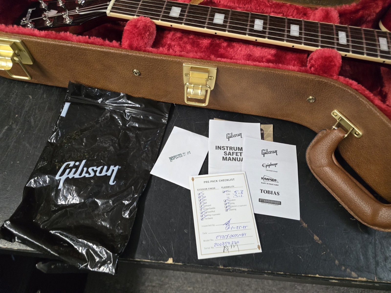 2025 Gibson ES-335 Figured W/Ohsc 7.5 Lb