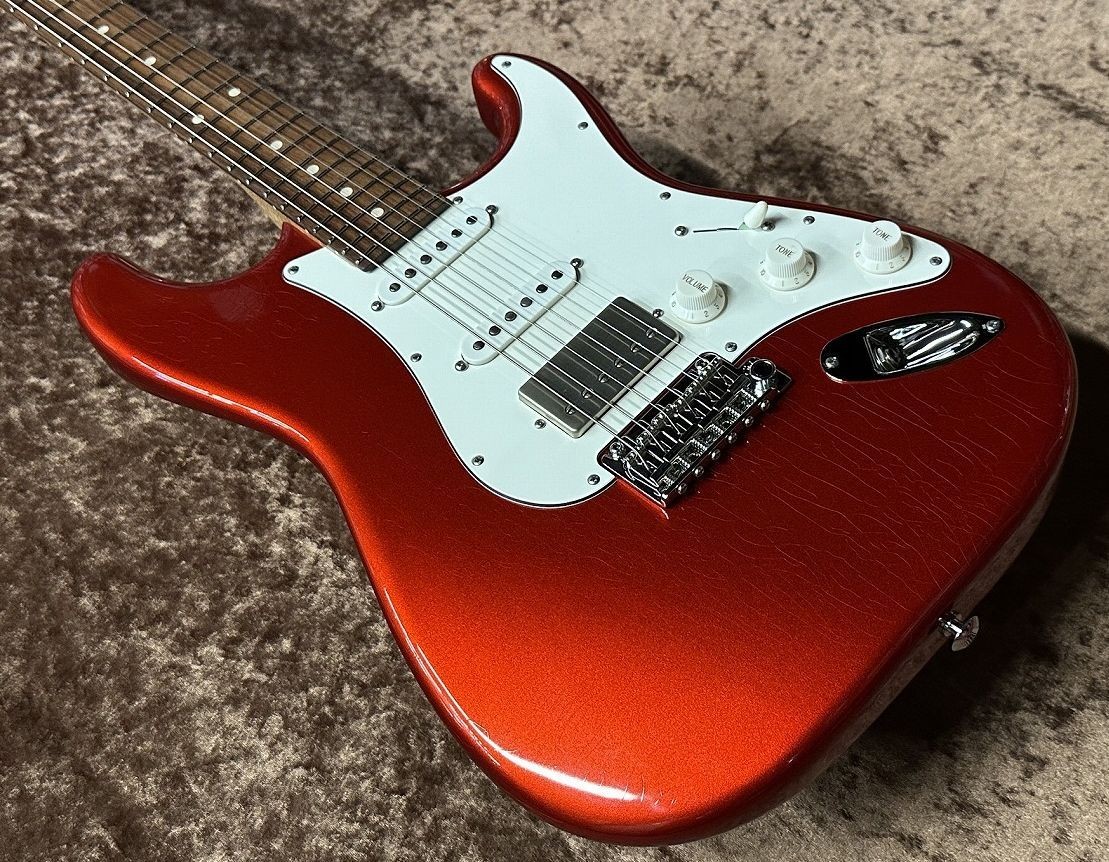 Suhr Je-Line Classic S Antique Roasted Flame Maple -Candy Apple Red- 3.59Kg Safe