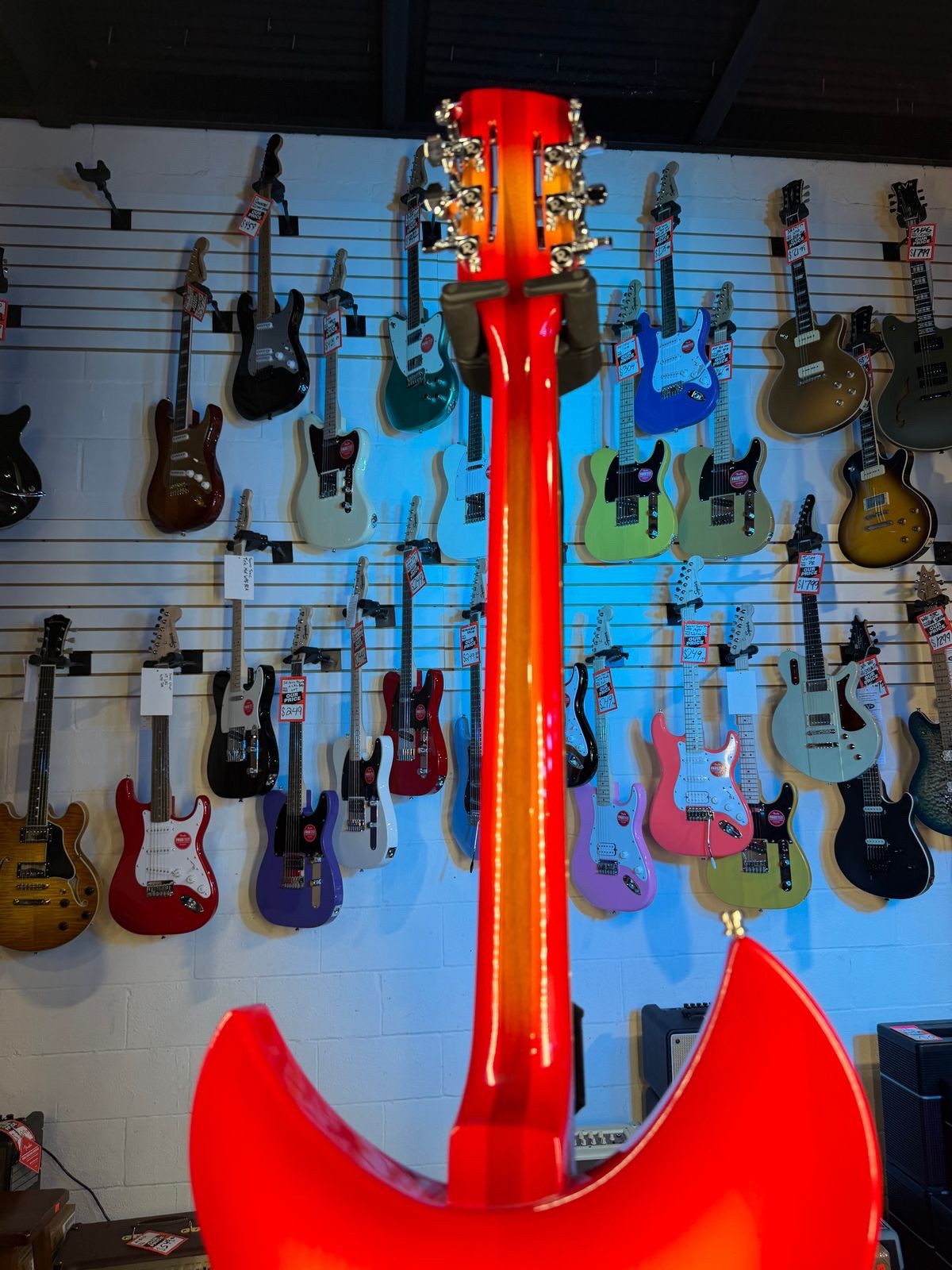 Rickenbacker 330/12 Fireglo Semi-Hollow Electric Guitar, with Ric Case, 706