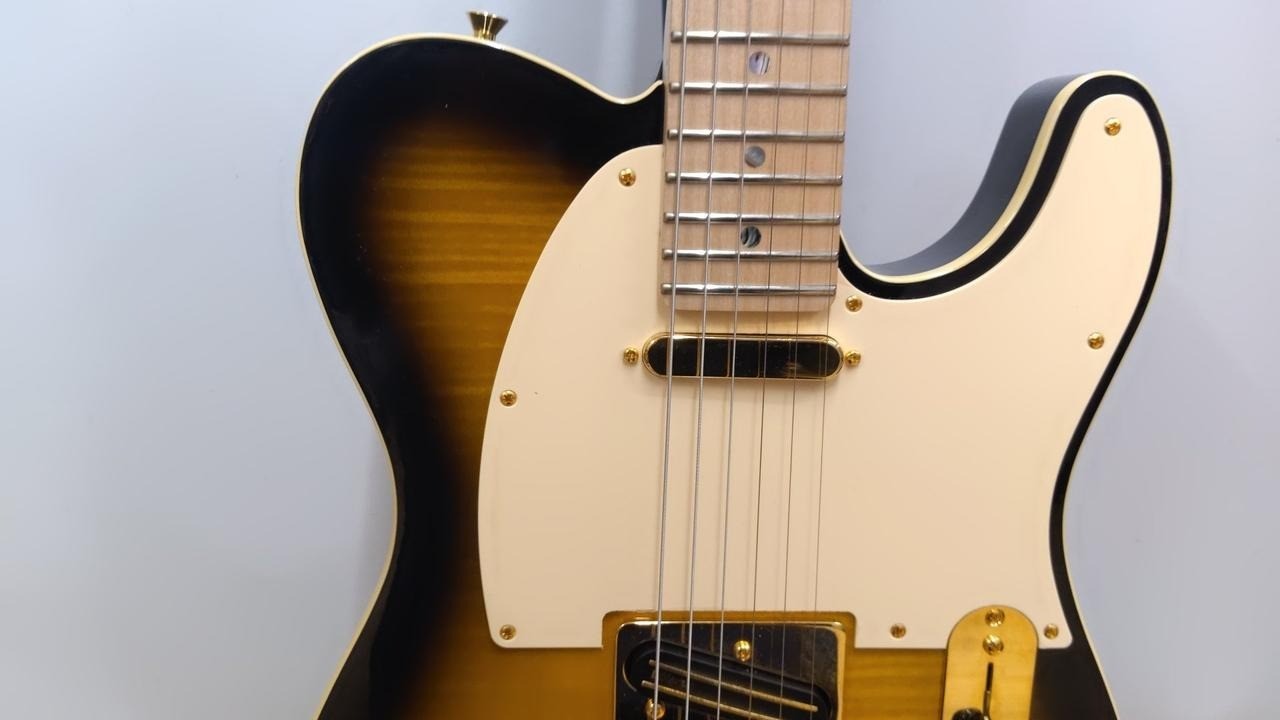 Fender Richie Kotzen Telecaster Sunburst Gold Hardware Made in Japan 2025 Guitar