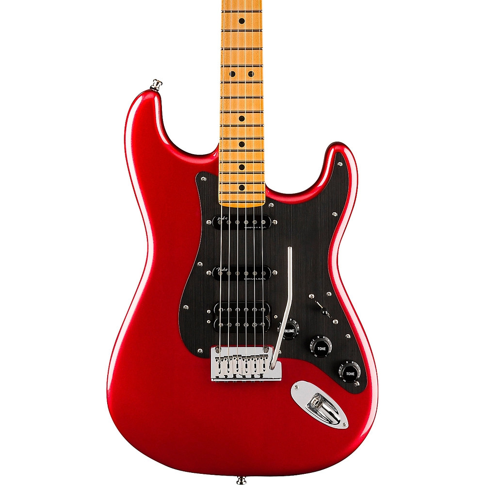 Fender American Ultra II Stratocaster HSS Maple FB Guitar Sinister Red