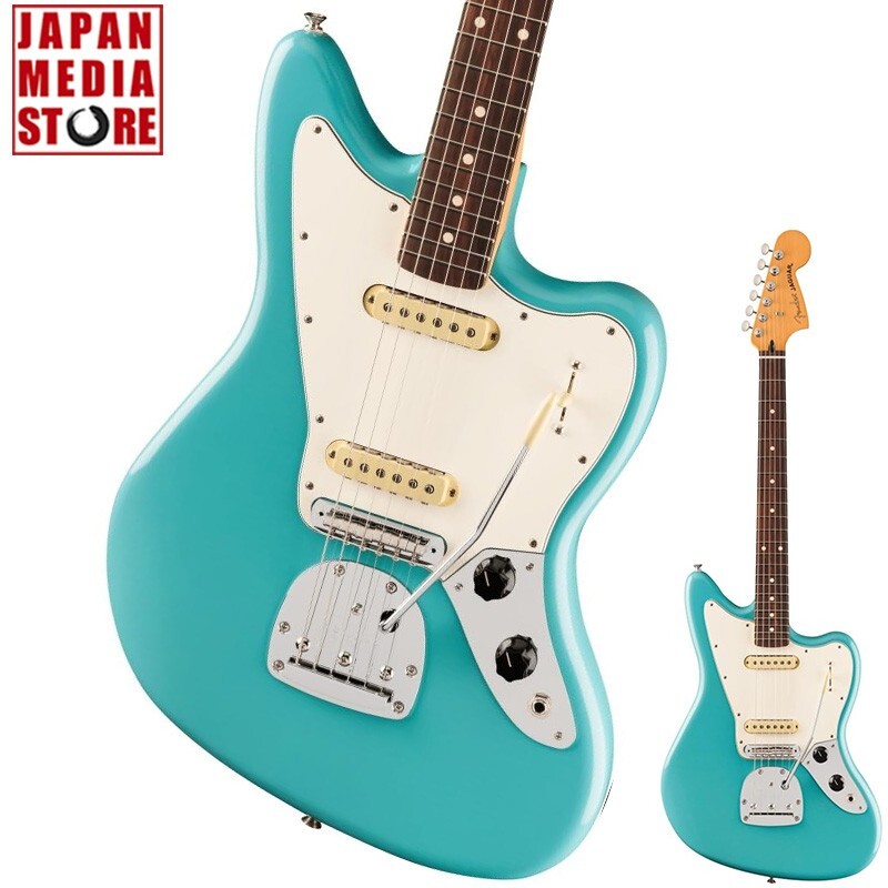 Fender Player II Jaguar Aquatone Blue Electric Guitar Brand NEW