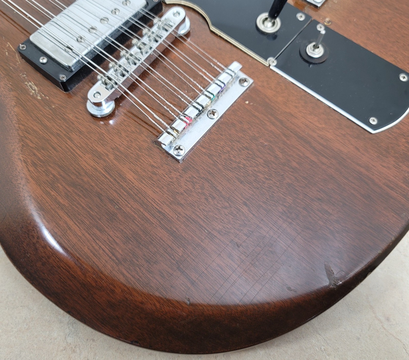 Vintage Gibson EDS1275 Double Guitar – 1978 – Customized, Modded Eds 1275