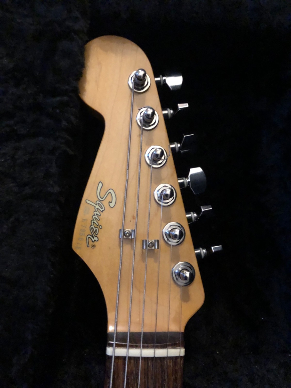 Fender E Series Squier Japan Guitar w/ Case Jimi Partscaster