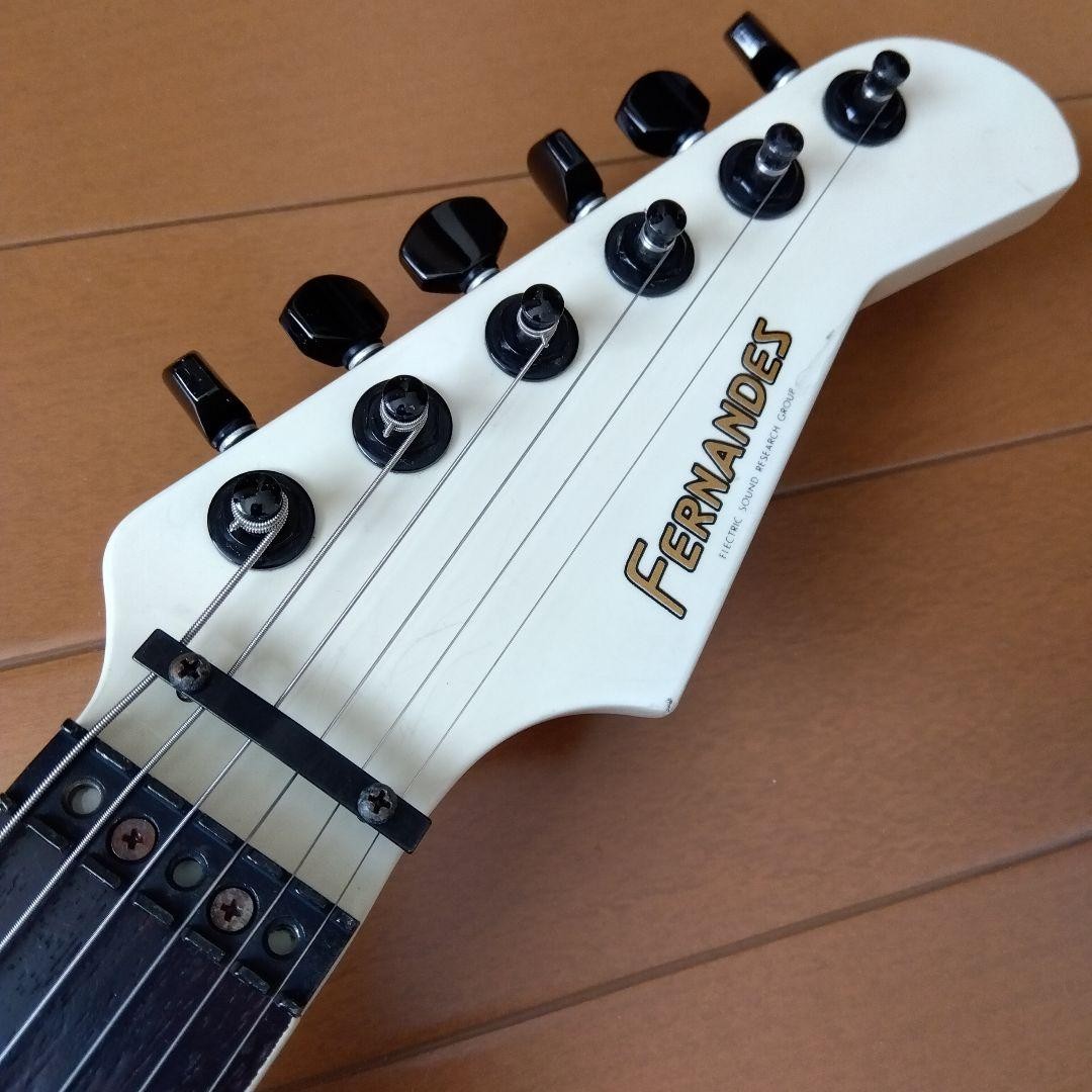 80 Short Scale Electric Guitar Revolver Fernandes FR White Safe packing!