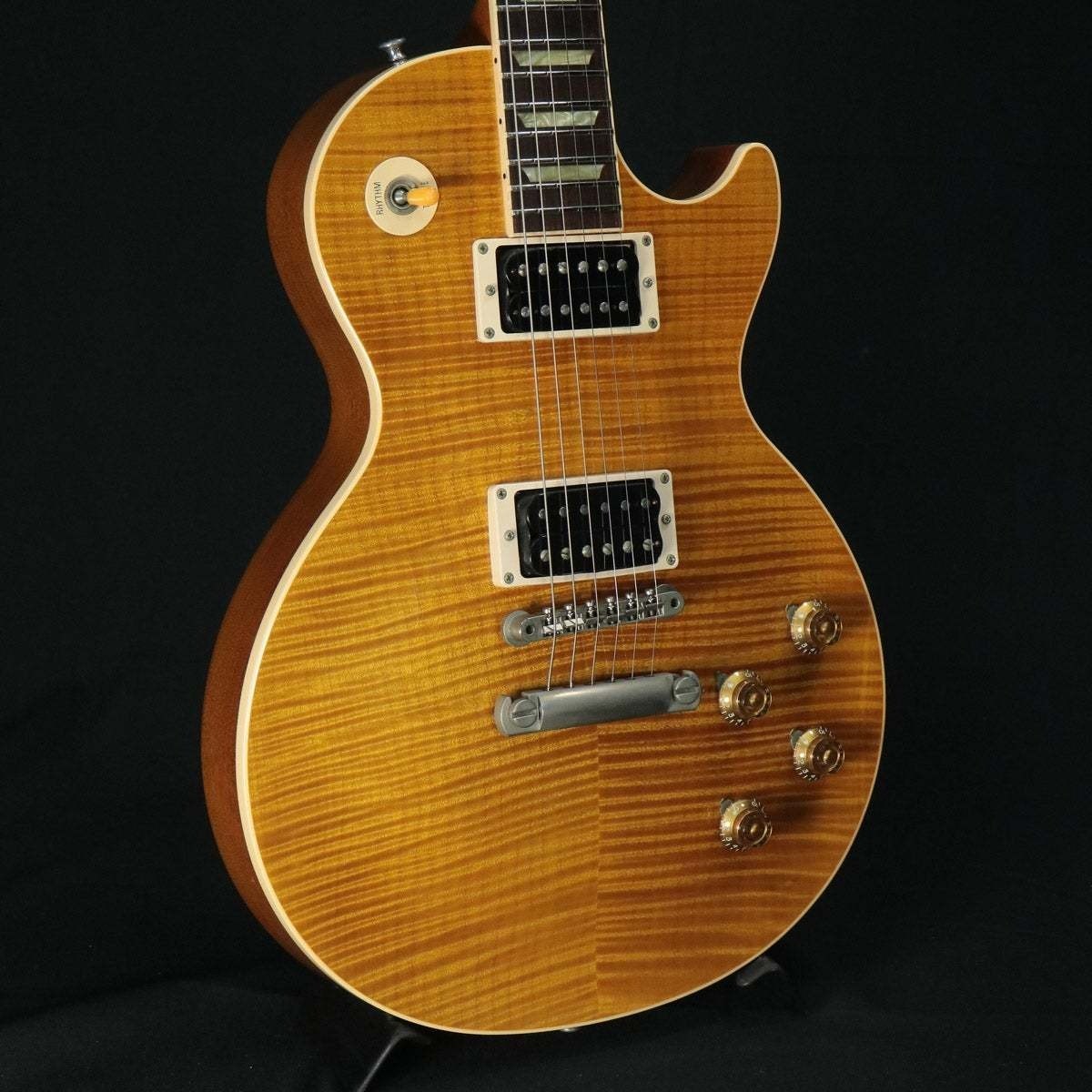 Gibson Les Paul Classic Premium Plus Trans Amber USA 1995 Solid Electric Guitar